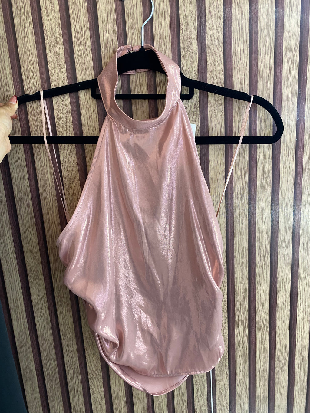 Blusa halter (ZARA)