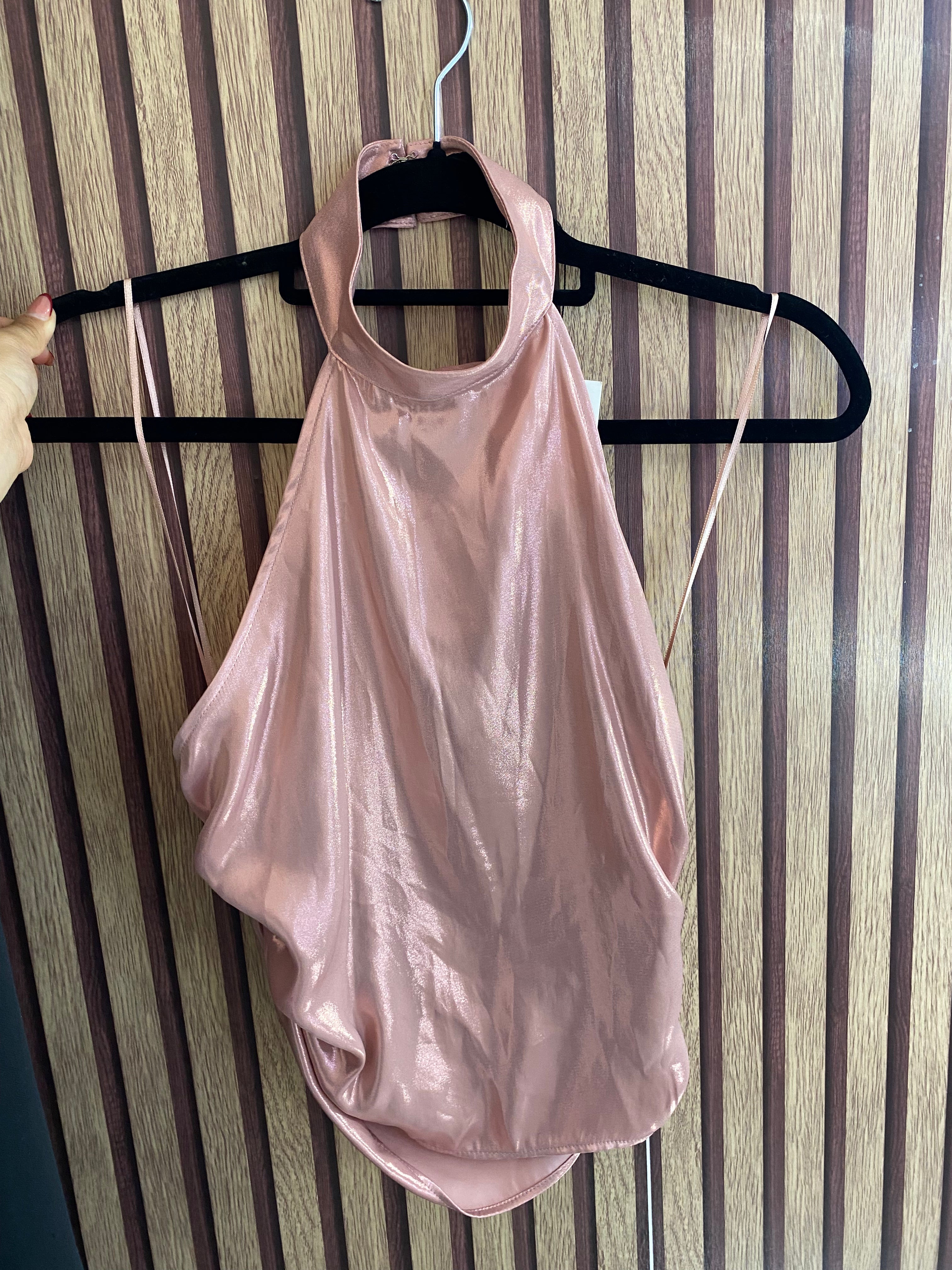Blusa halter (ZARA)