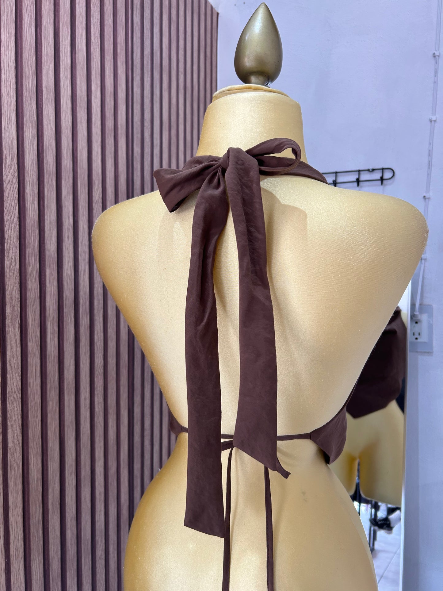 Blusa halter (ZARA)