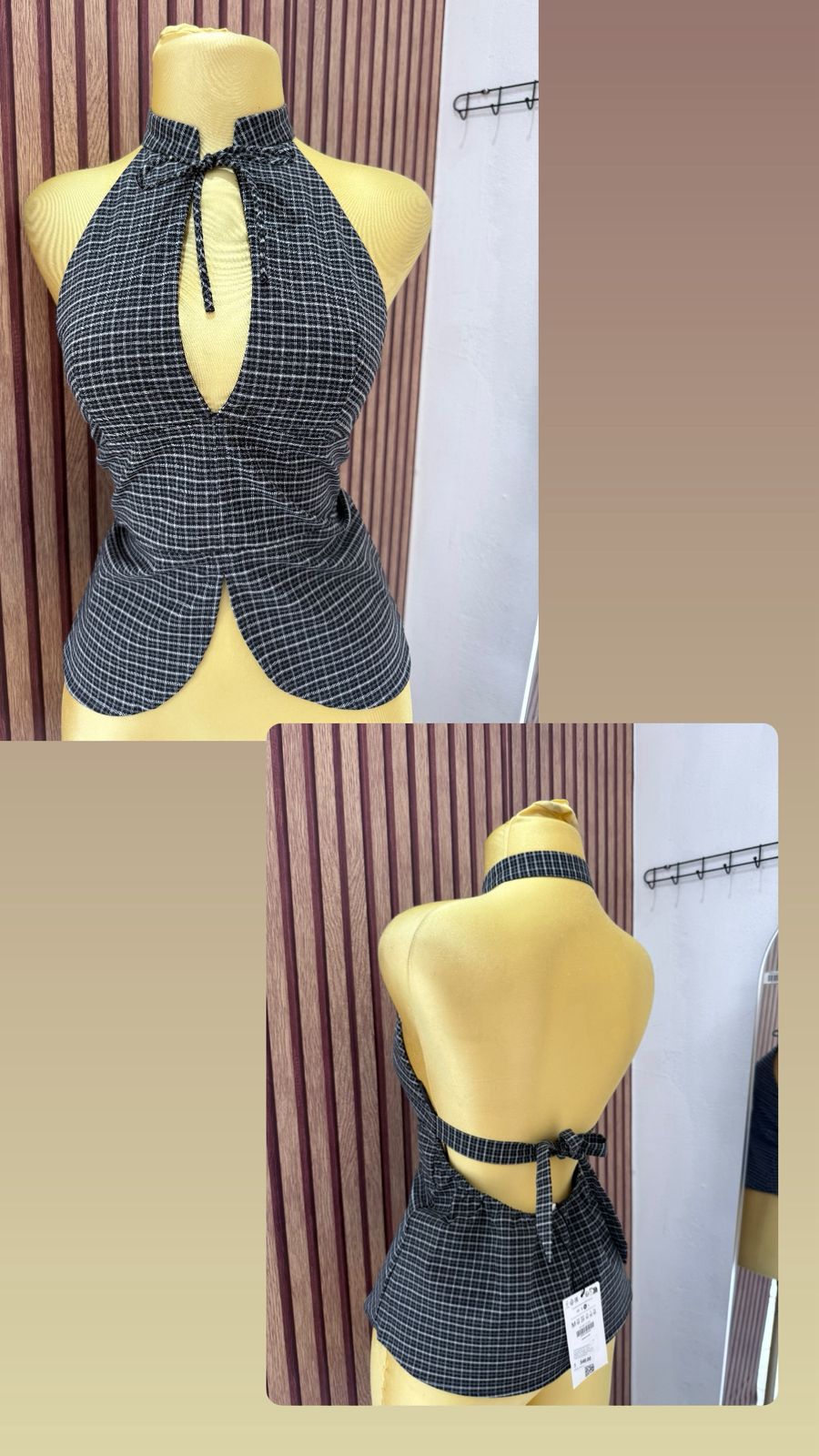 BLUSA HALTER