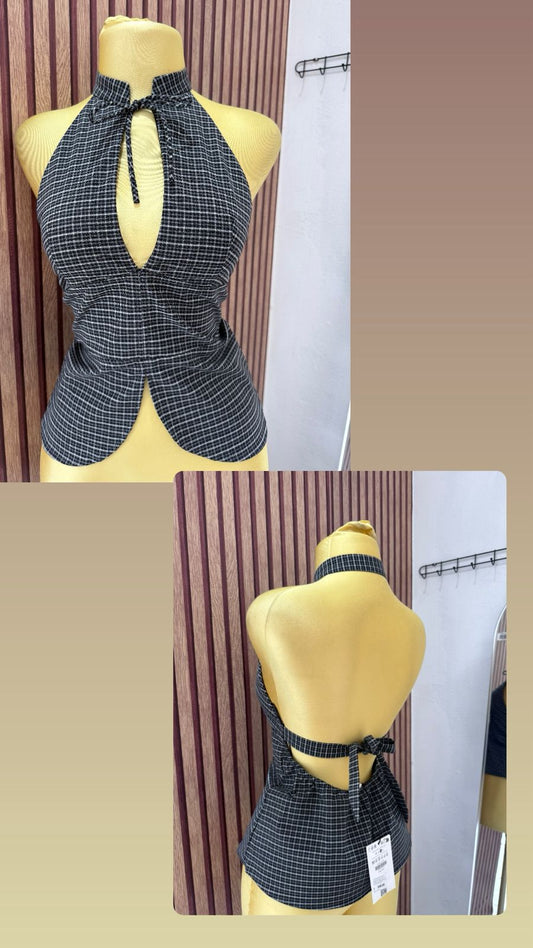 BLUSA HALTER
