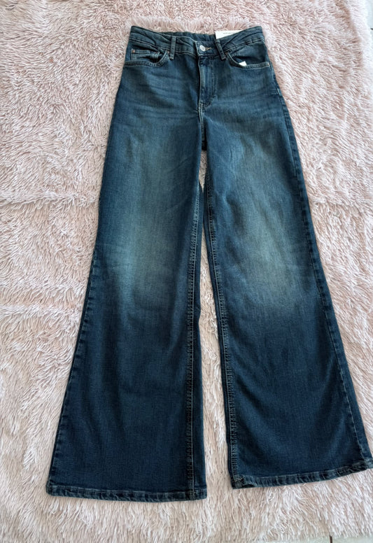 PANTALÓN BERSHKA WIDE LEG HIGH WAIST