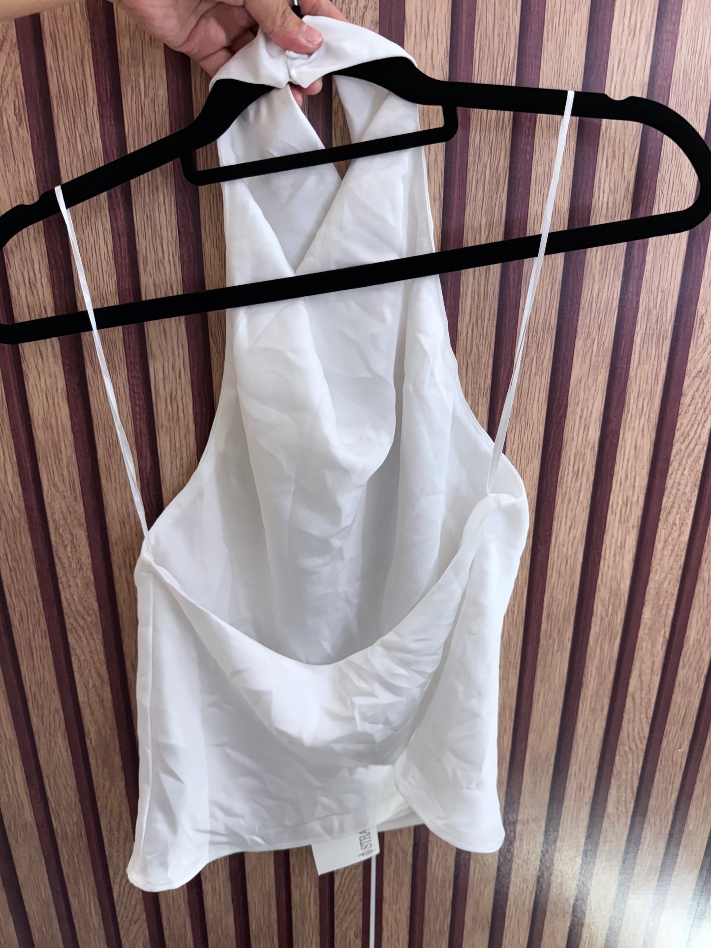 Blusa Stradivarius satin