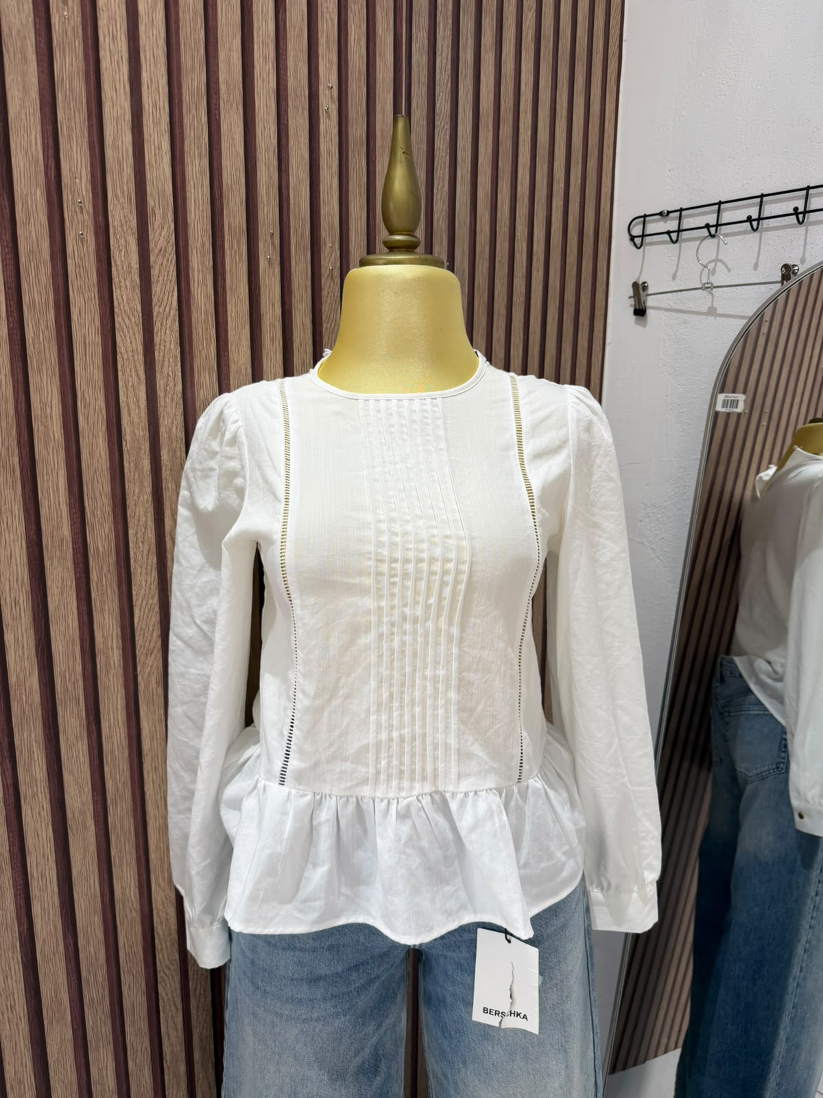 Camisa blanca Zara de dama