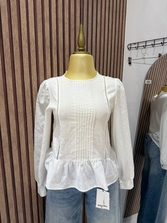 Camisa blanca Zara de dama